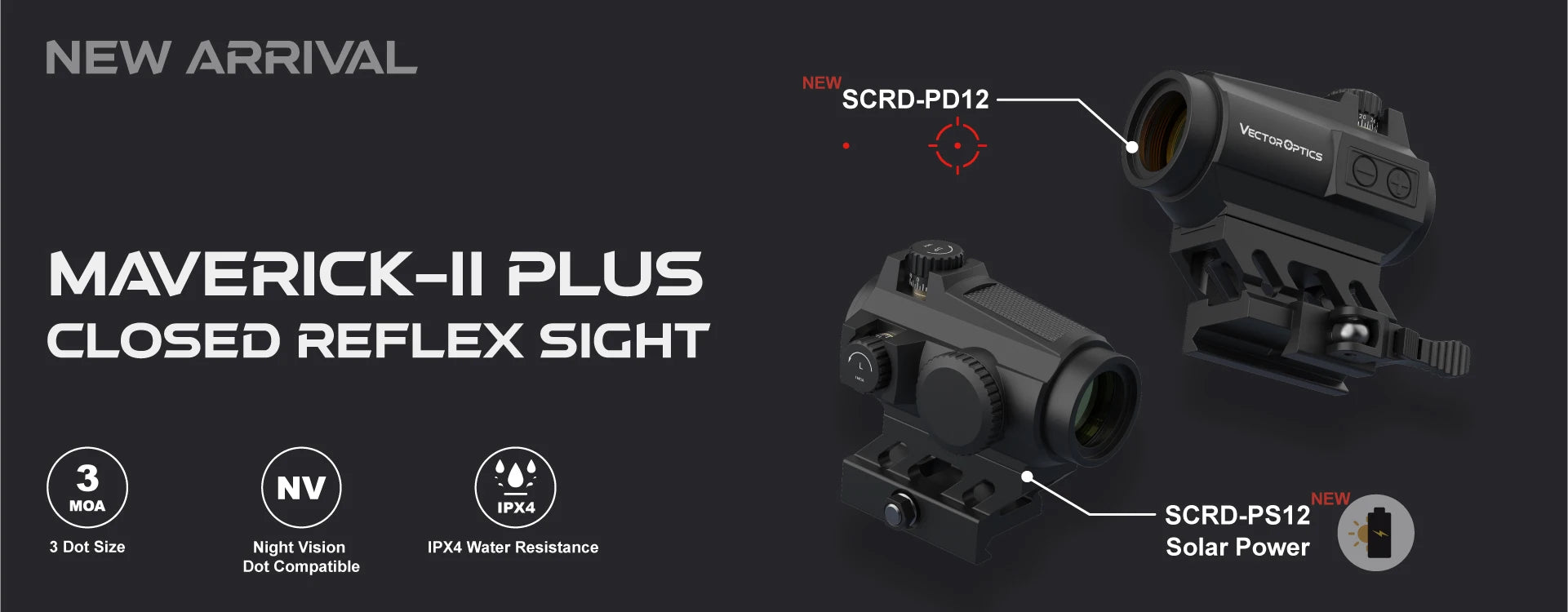Vector Optics Sentinel-X Pro10-40x50 SFP Riflescope With Center Dot Illuminated Reticle & Zero Stop For 25M Benchrest Shooting