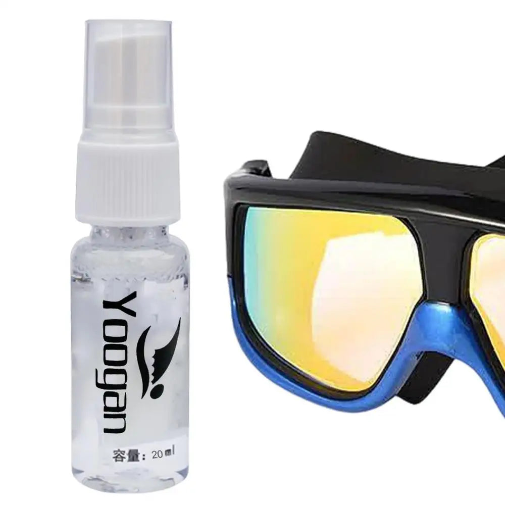 20ml Anti-Fog Spray For Swim Diving Mask Goggles Empty Bottle Can Use When Add Water Cleaner Defogging Car Glass Swimming Diving