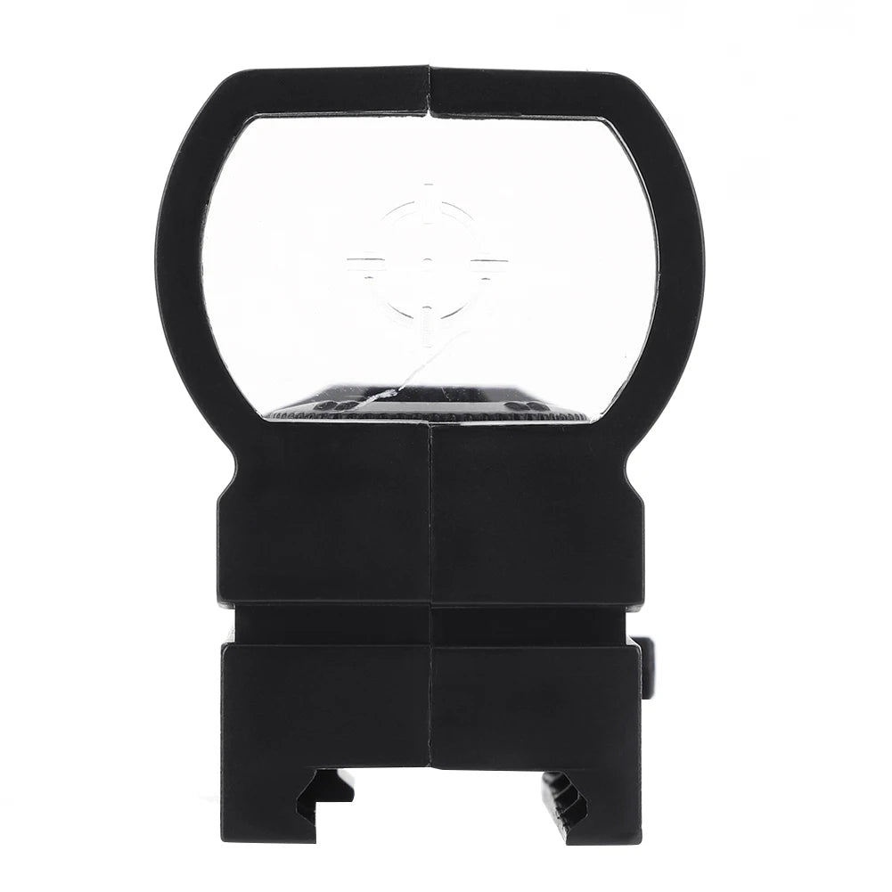 Holographic Rifle Scope ABS Green Dot Sight Scope Reflex Optics Sight Compact Sights for 20mm Rail Mount Toys