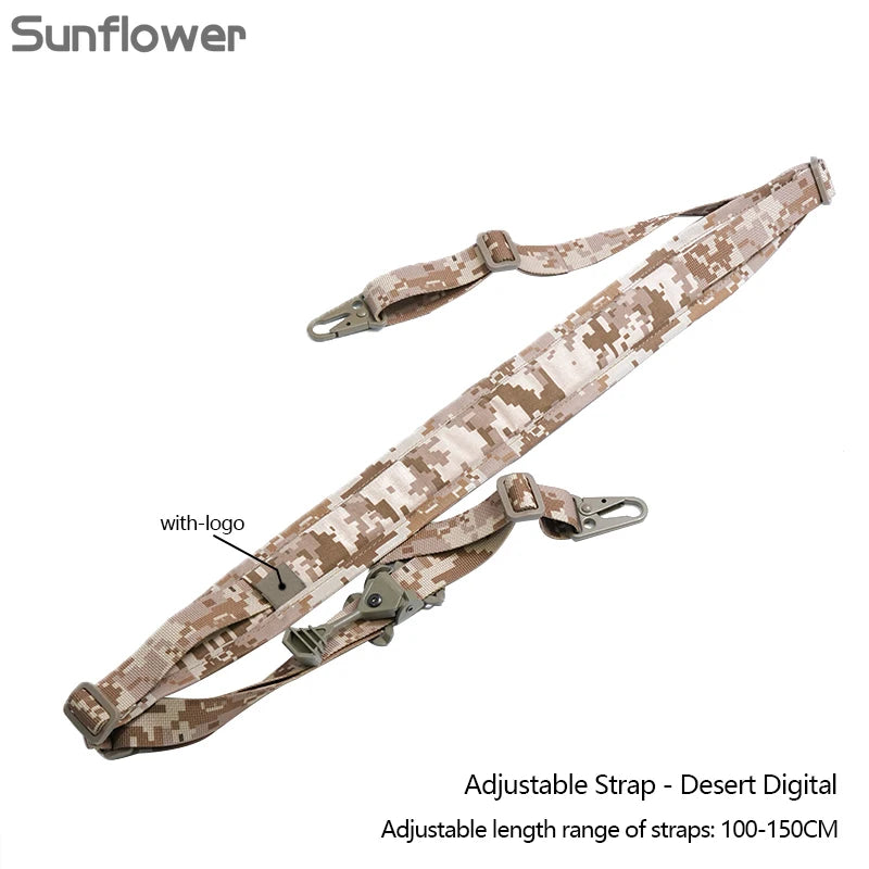 US Warehouse Tactical Nylon Rifle Sling Quick Adjustment 2 Point Padded Combat Modular Hunting Shooting Equipment Accessories