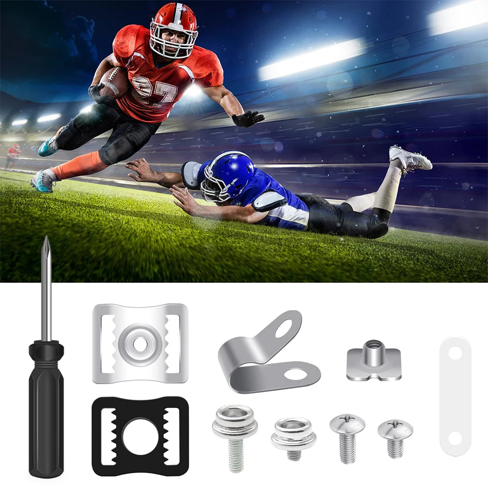 31Pcs Hockey Helmet Replacement Parts Hockey Helmet Repair Kit Sports Helmet Repair Kit for Youth Adults Hockey Baseball Sports