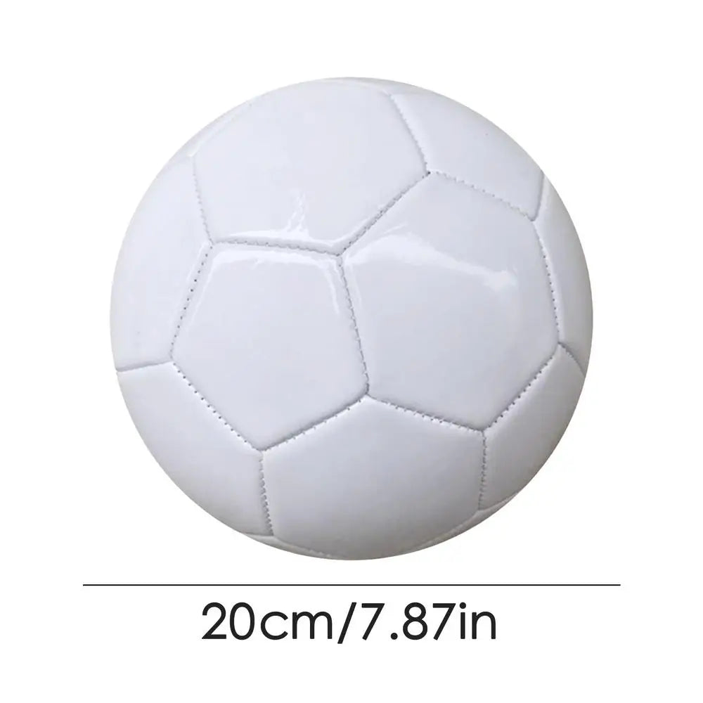 Size 3/4/5 DIY Graffiti Football Signing Kids DIY Coloring Painted Soccer Ball Autograph White Football For Kids Adults