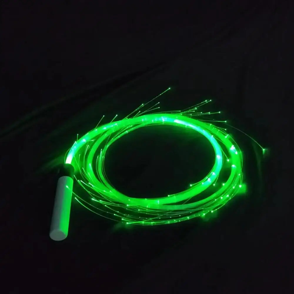 LED Whips LED Light Up Swivel Dancing Fiber Optic Whips Reusable Battery Powered Fiber Optic Whip Glowing Whips With 4 Variable