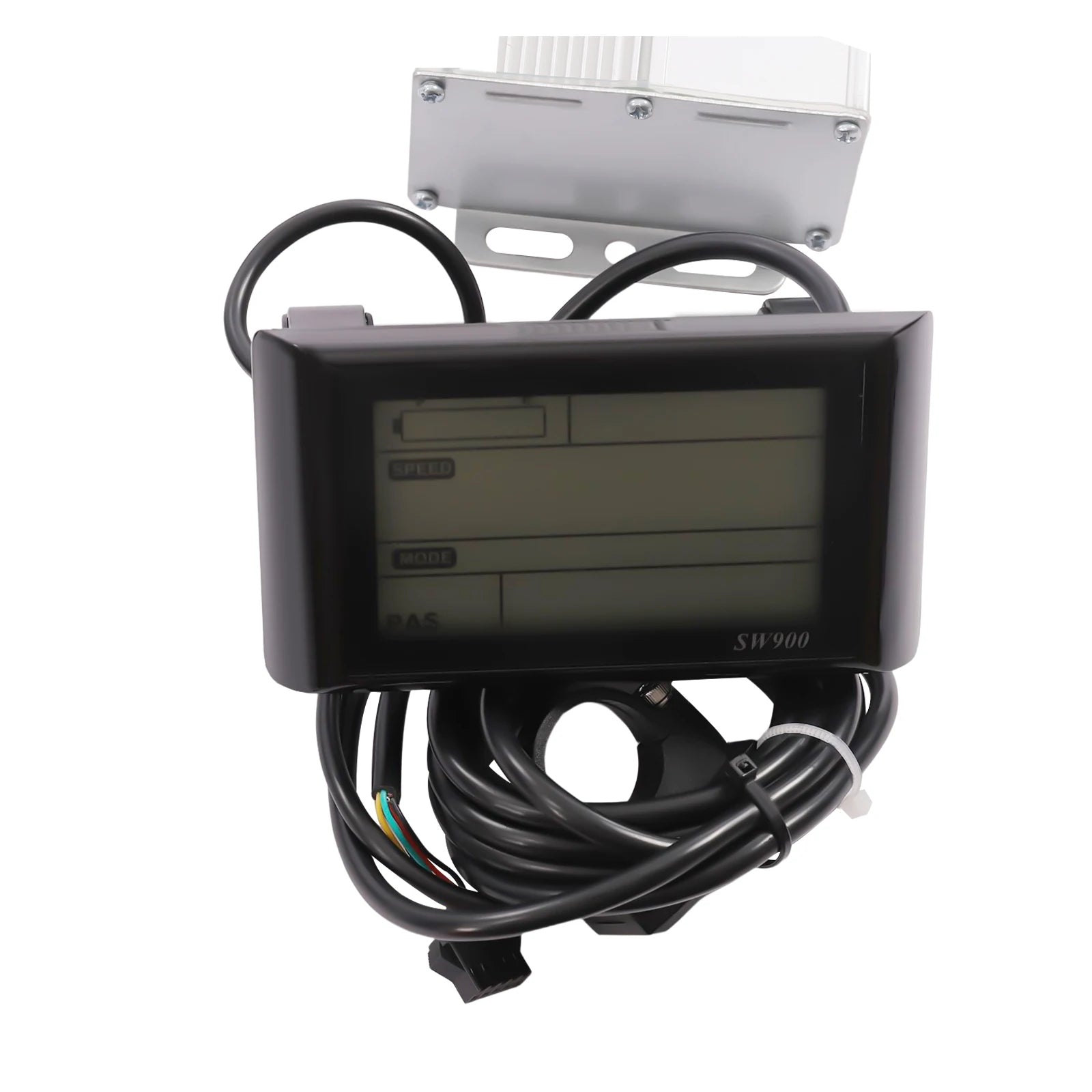 72V 2000W Rear Wheel Electric Bicycle Motor Kit Hub Motor Wheel E-Bike Conversion Kit w/ LCD Display 7 Speeds for 26-inch Bike