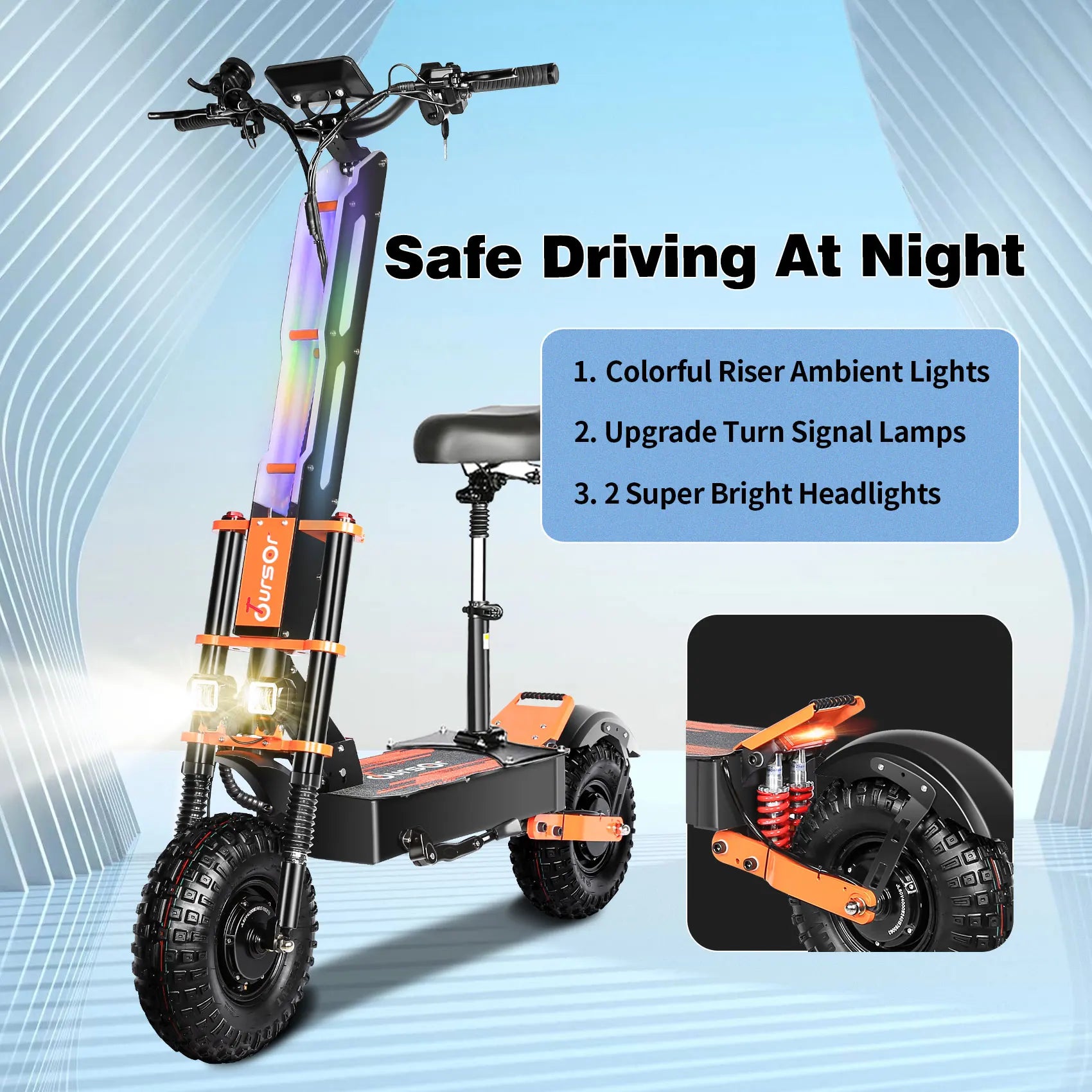 2025 Upgraded Escooter X8P 8000W 60V 38.4AH 13/14 inch Dual Motor Adult Off-road Electric Scooter Speed 100KM/H Mileage 120KM