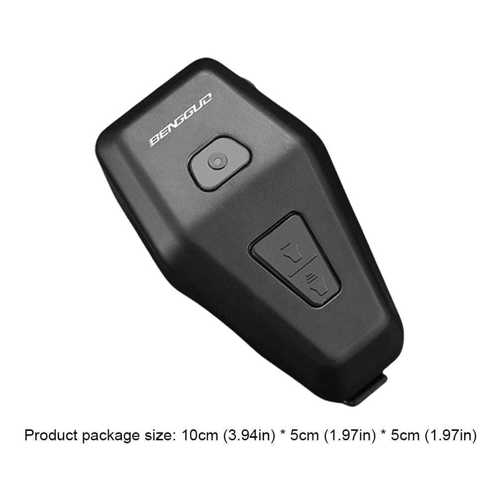 Electric Bike Bell with Anti-Theft Alarm Motorcycle Electric Horn Waterproof Electronic Bicycle Horn Bike Accessories