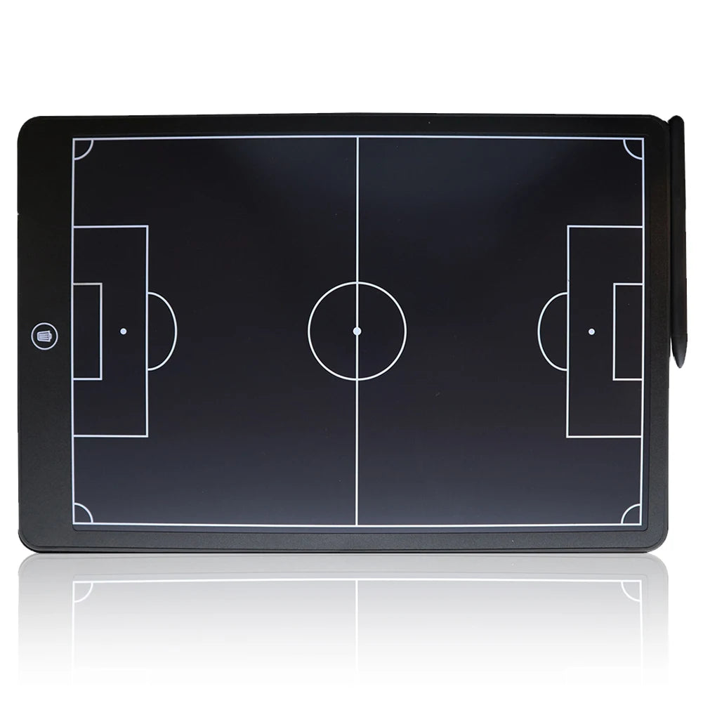 16 Inch LCD Electronic Football Tactical Board with Pen Soccer Coaching Board for Football Coach Marker Training Writing Tablet