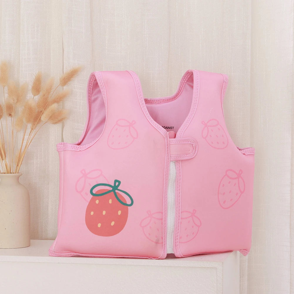 Cartoon Animal Kids Buoyancy Floating Vest Cute Three-dimensional Design Baby Swimwear Swim Gear Swimming Pool Accessories