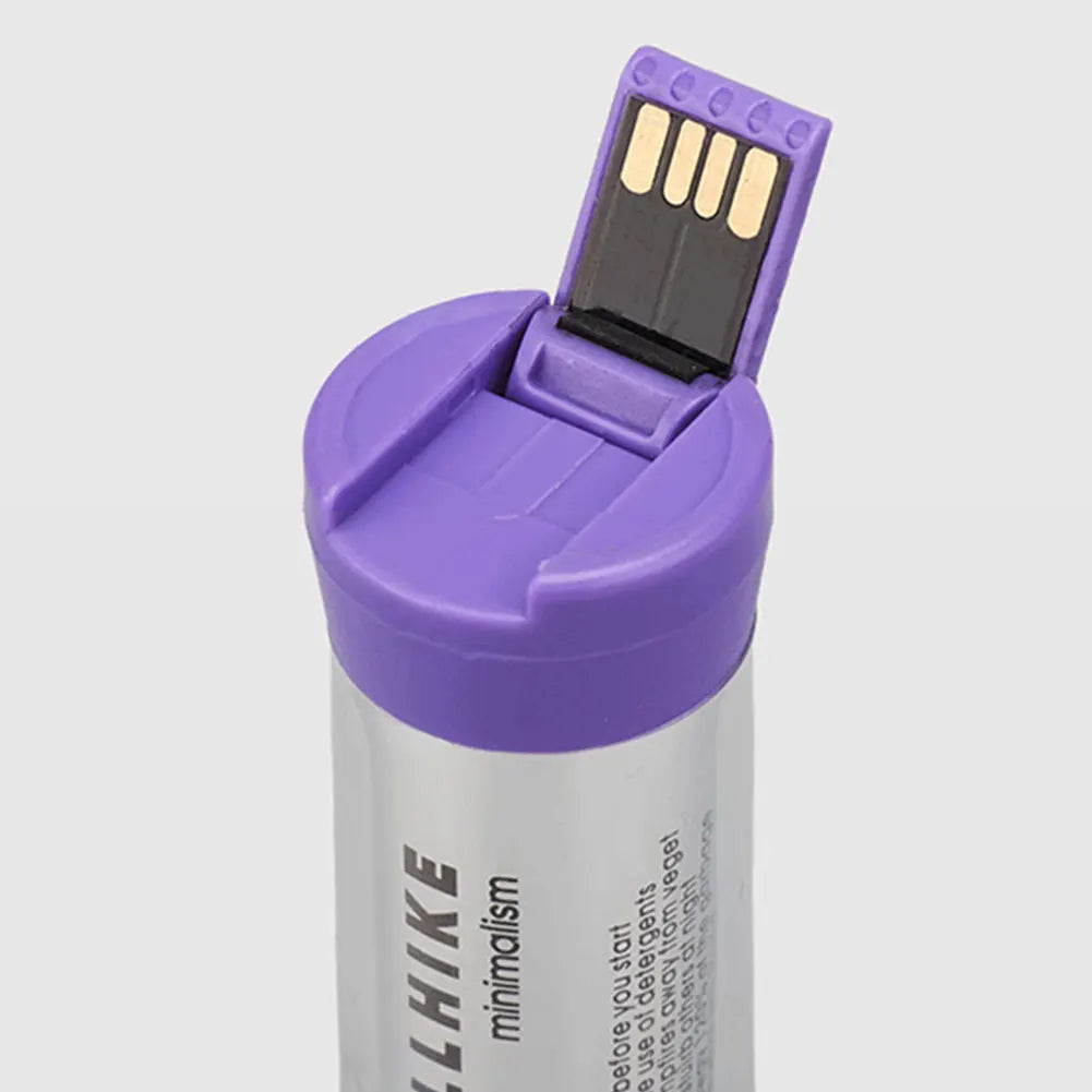 WELLHIKE LED Portable Tent Lamp with Magnetic Base Handheld Emergency Light USB Charging Flashlight for Outdoor Camp Hike Gadget