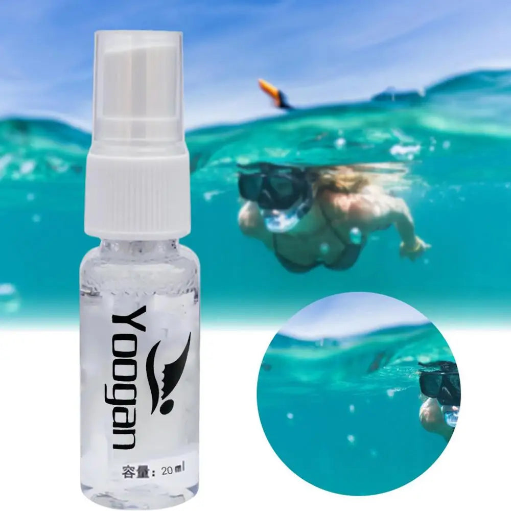 20ml Anti-Fog Spray For Swim Diving Mask Goggles Empty Bottle Can Use When Add Water Cleaner Defogging Car Glass Swimming Diving