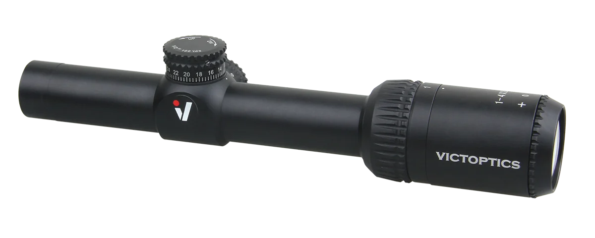 VictOptics 1-4x20 SFP Riflescope | Mil & Ranging Reticle | Fully Multi Coated | 25.4MM 1