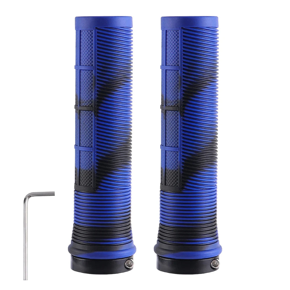 Bicycle Handle Bar Grips Shock Absorbing MTB Mountain Bike Handlebar Cover TPR Cycling Grips for 22.2mm Handlebar