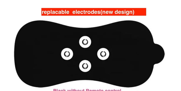 Wireless TENS Unit EMS Heating Muscle Stimulator Electric Pulse Massage  Menstrual Pain Relief Therapy Device for Neck Full Body