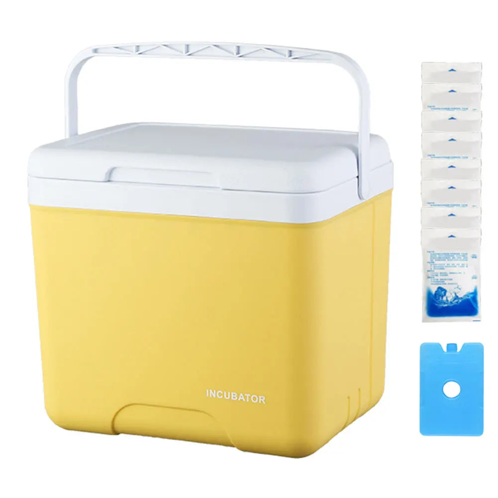 15/6L Cooler Box Portable Camping Refrigerator Incubator Large Capacity Car Ice Bucket Heat Preservation Camping BBQ Equipment