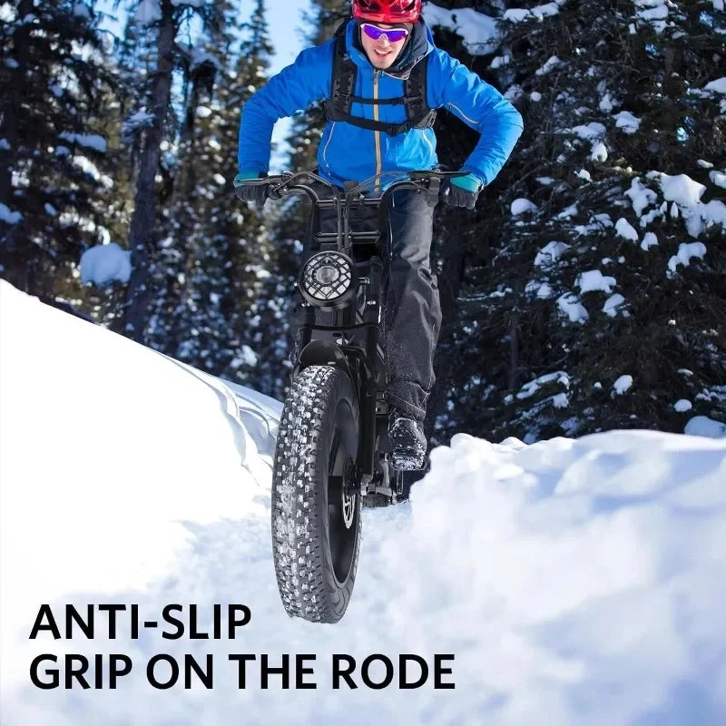 HX V8 1000W Adults Electric Bike Bicycle 48V 20AH 20 Inch Fat Tire electric bikes ebike Mountain Oil Brake 1000W Ebikes