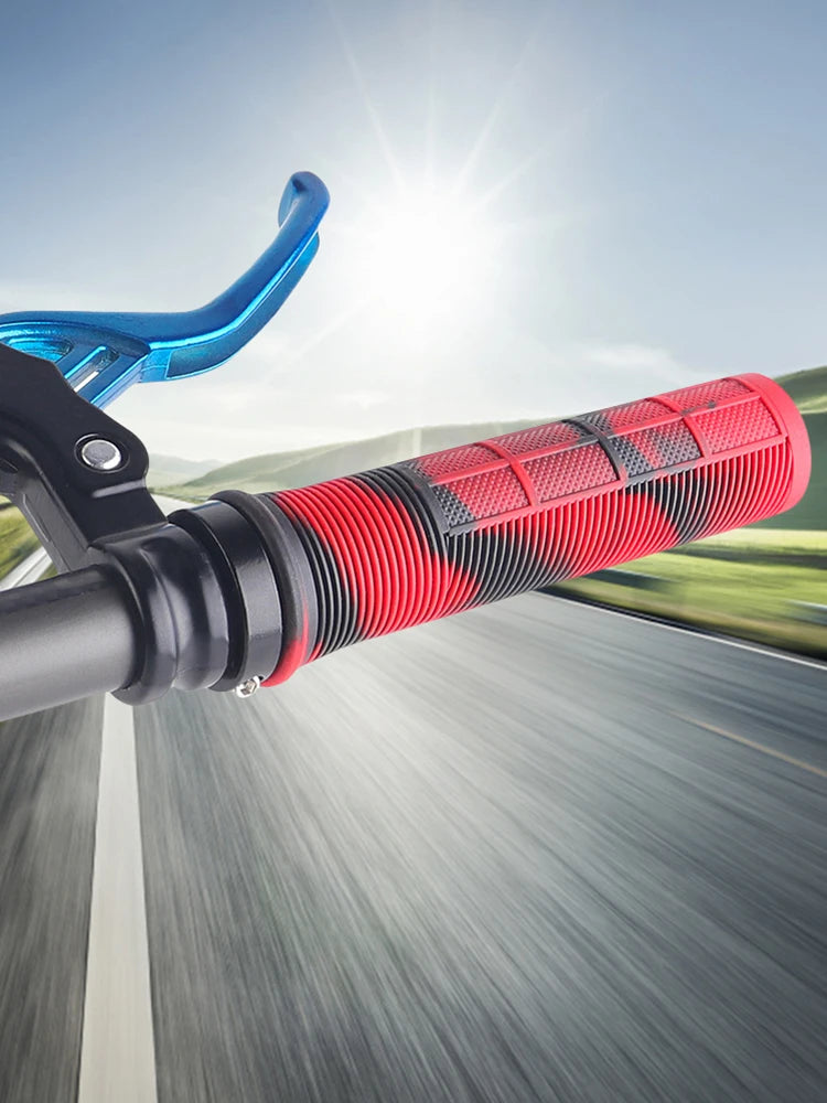 Bicycle Handle Bar Grips Shock Absorbing MTB Mountain Bike Handlebar Cover TPR Cycling Grips for 22.2mm Handlebar