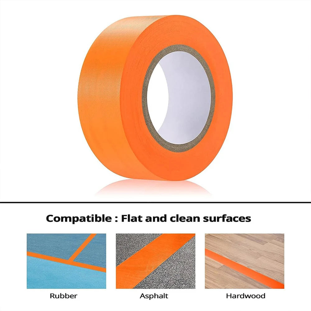 20M Outdoor Pickleball Court Tape Multipurpose Pickleball Court Marking Tape Sports Field Marking Tape for Outdoor Sports Court