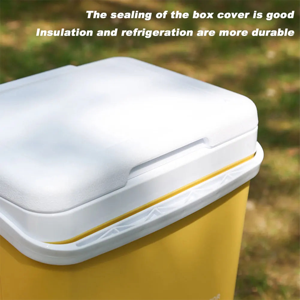 15/6L Cooler Box Portable Camping Refrigerator Incubator Large Capacity Car Ice Bucket Heat Preservation Camping BBQ Equipment