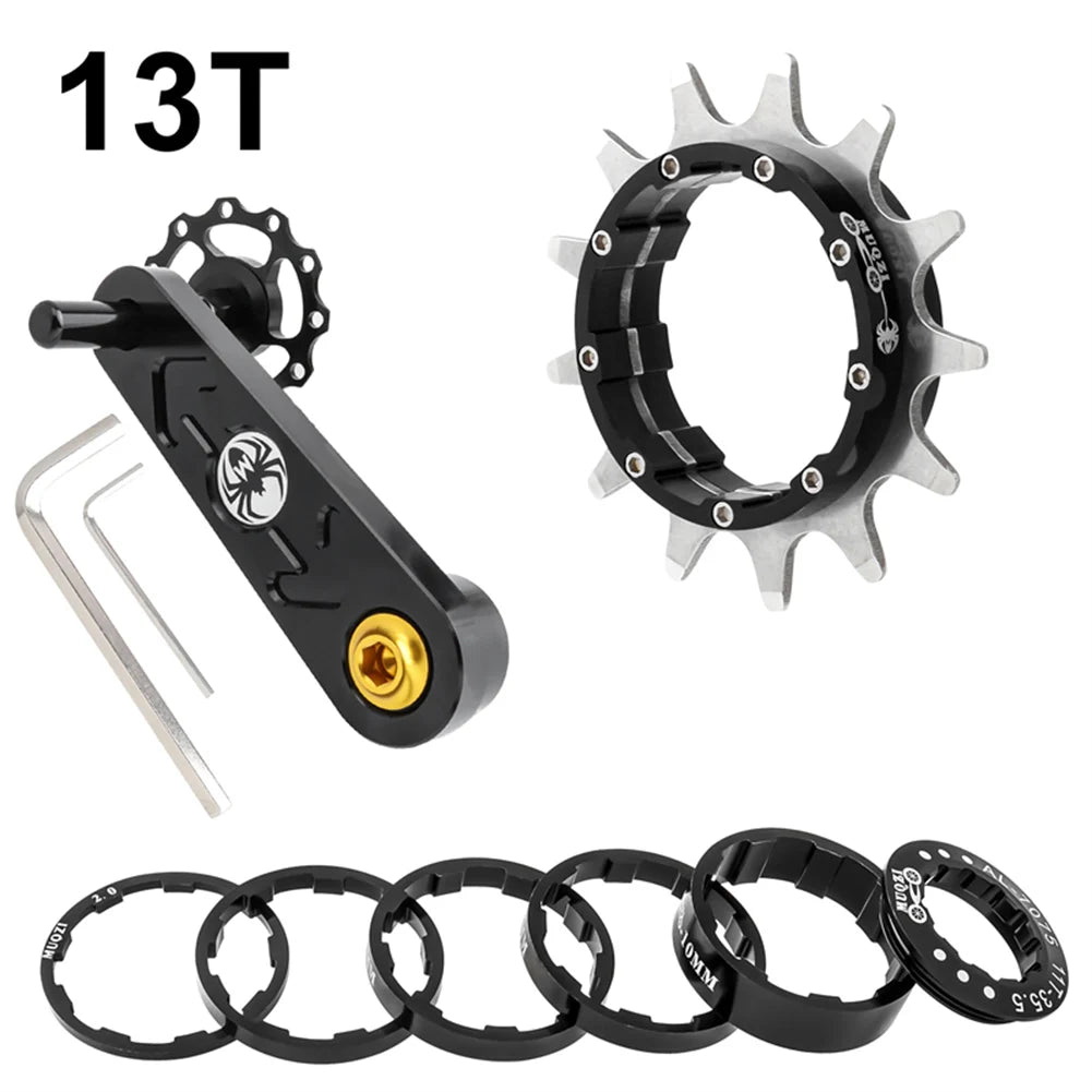 MUQZI Bike Cassette Freewheel Kit Single Speed MTB Flywheel Sprocket Conversion