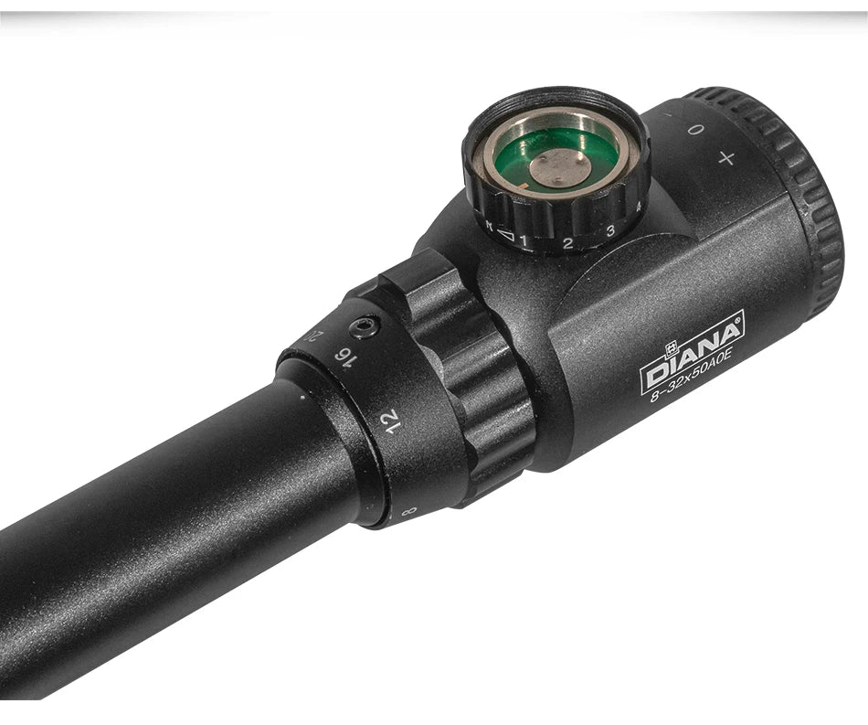 DIANA Tactical 8-32X50 AOE Scopes Rifle Optics Red Dot Green Compact Riflescopes Outdoor Hunting Scopes