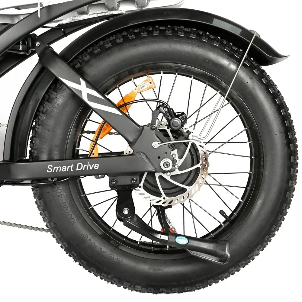 Electric bicycle BAOLUJIE 2000W  48V 30AH battery adult Electric bike 20-inch tire Multi functional all terrain E-bike