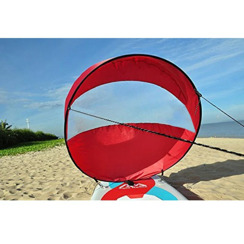 Durable Kayak Boat Wind Sail Sup Paddle Board Sailing Canoe Stroke Wind Paddle Rowing Boats Wind With Clear Window Surfing
