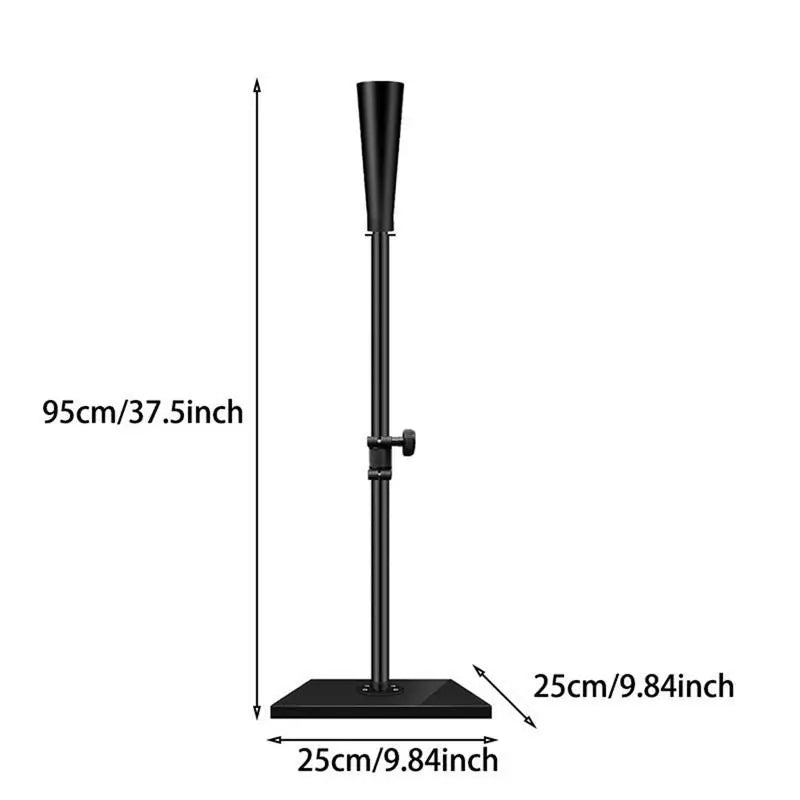 Portable Stand Base Tee Heavy Duty Baseball & Softball Batting Tees Stand Base Tee Softball Training Equipment Portable Batting