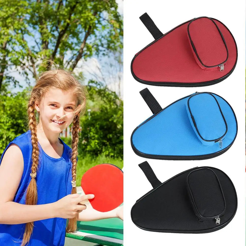 Professional New Table Tennis Rackets Bat Bag Oxford Ping Pong Case With Balls Bag Sports Accessories
