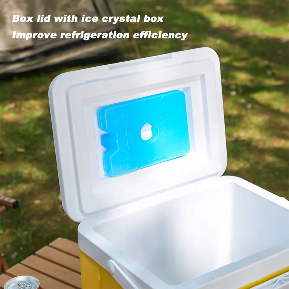 15/6L Cooler Box Portable Camping Refrigerator Incubator Large Capacity Car Ice Bucket Heat Preservation Camping BBQ Equipment