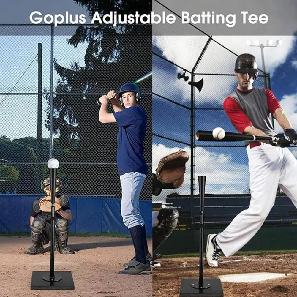 Portable Stand Base Tee Heavy Duty Baseball & Softball Batting Tees Stand Base Tee Softball Training Equipment Portable Batting