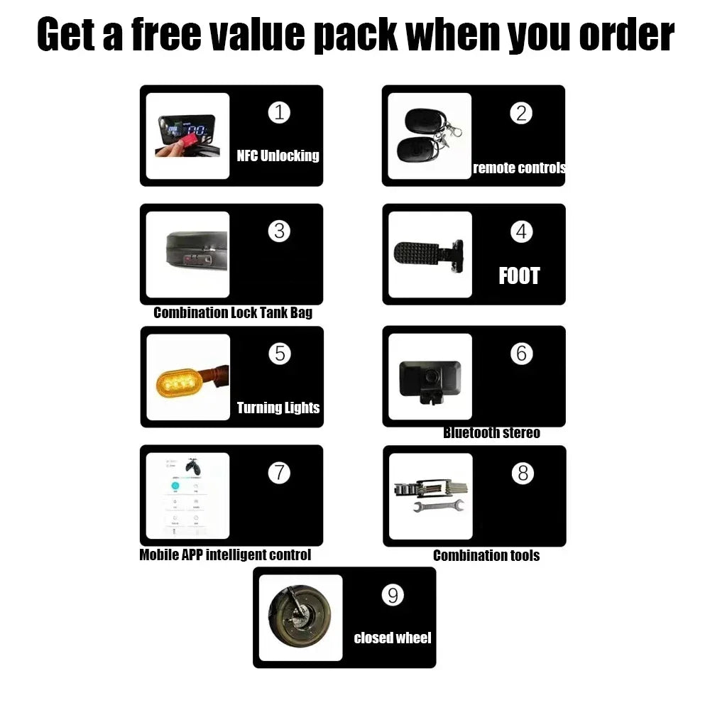 EBIK Black Warrior 3000W Motorcycle 60V 45AH ebike Adult Highway Electric Bike 20-inch Off-Road Fat Tires Suitable for Desert Mo