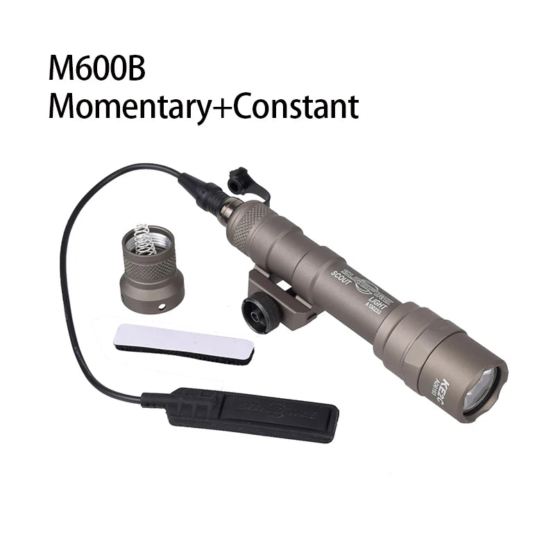 US Warehouse Airsoft SureFire X300/M300/M600 Series Pistol Gun Flashlight 20mm Rail Hunting Ar 15 Accessories Tactical Gear