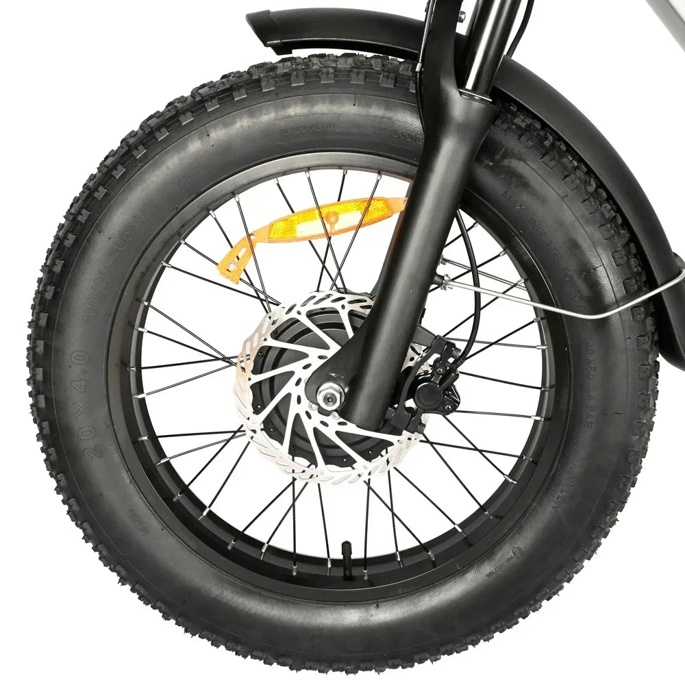 Electric bicycle BAOLUJIE 2000W  48V 30AH battery adult Electric bike 20-inch tire Multi functional all terrain E-bike