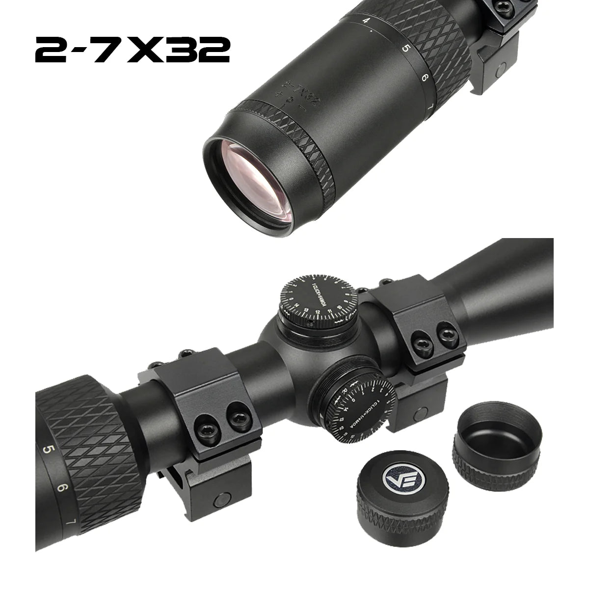Vector Optics Matiz 1 inch SFP Riflescope 3x Zoom Factor With Edge-to-Edge Image&Wide Filed of View Fit Varmint Hunting Airgun