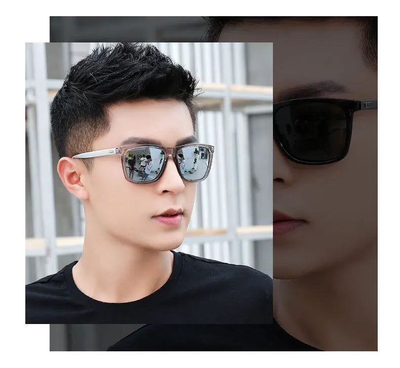 Men's Polarized Sunglasses Luxury Driving Sun Glasses For Men Classic Male Eyewear Sun Goggles Travel Fishing Sunglasses UV400