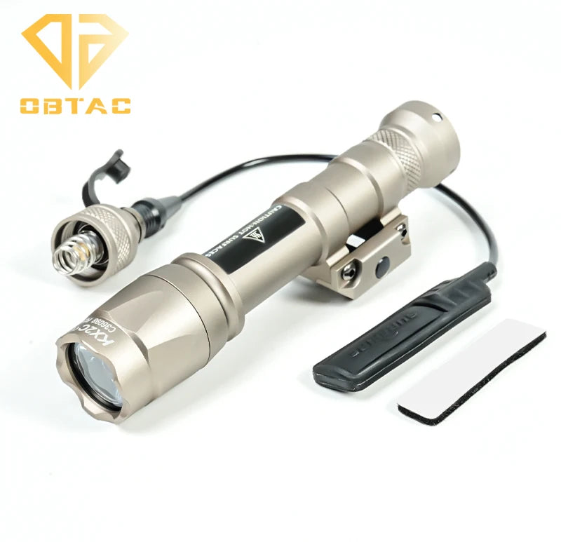Tactical SF M300C M600C Metal Flashlight Strobe Scout Light X300 X300U Ultra Airsoft Hunting Weapon Scout Light Fit 20mm Rail