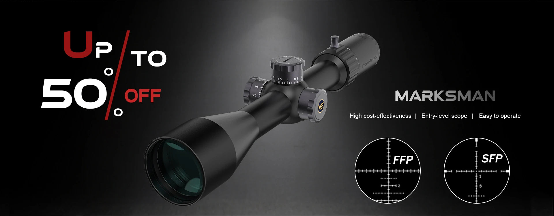 Vector Optics Matiz 1 inch SFP Riflescope 3x Zoom Factor With Edge-to-Edge Image&Wide Filed of View Fit Varmint Hunting Airgun