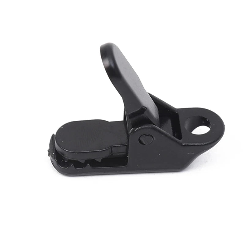 10Pcs/Lot Travel Outdoor Camping Plastic Double Hole Tent Rope Adjustable Buckle Curtain Alligator Clip Purse Tent Accessories