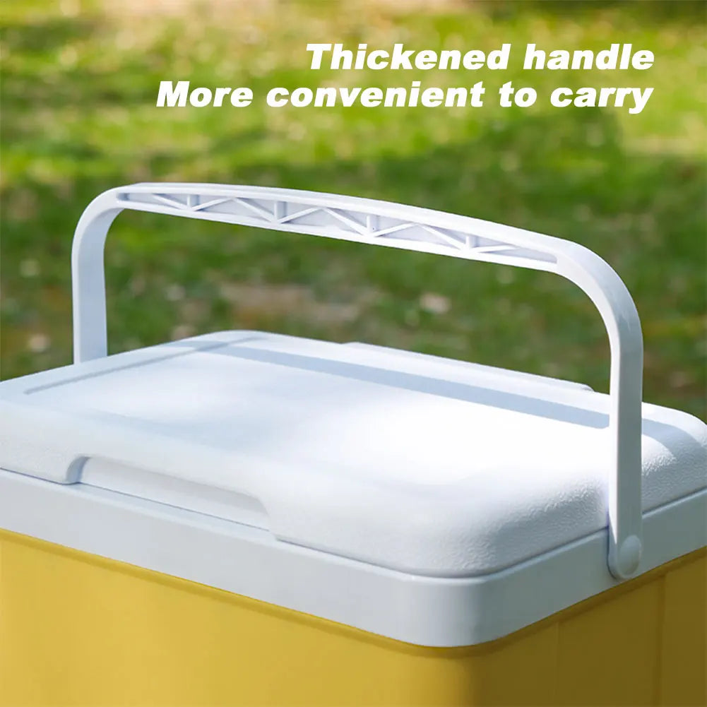 15/6L Cooler Box Portable Camping Refrigerator Incubator Large Capacity Car Ice Bucket Heat Preservation Camping BBQ Equipment
