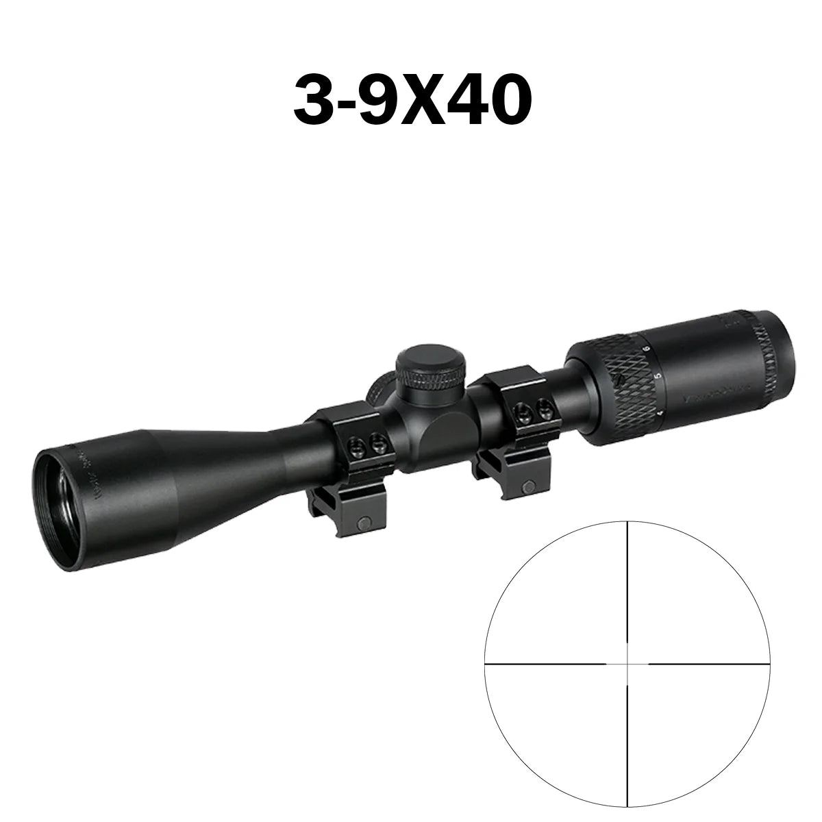 Vector Optics Matiz 1 inch SFP Riflescope 3x Zoom Factor With Edge-to-Edge Image&Wide Filed of View Fit Varmint Hunting Airgun