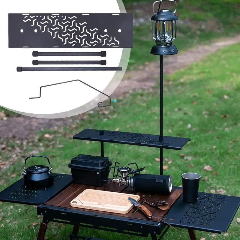 IGT Table Top Plate Outdoor Camping Table Unit Plate Board Strong Load Bearing Outdoor Equipment For Camping Family Gathering