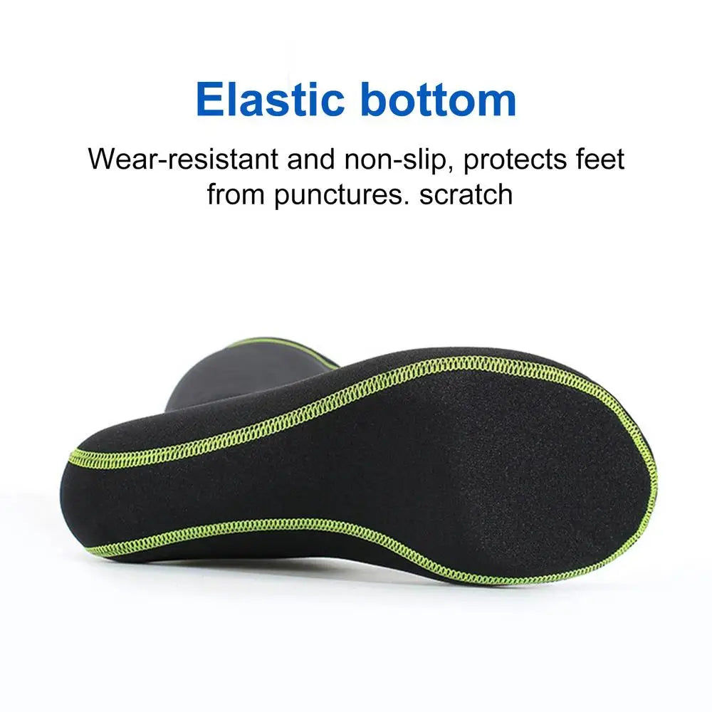 Wetsuit Socks Non-Slip Insulated Neoprene Elastic Diving And Surfing Socks For Cold Water Durable Knee Length neoprene socks
