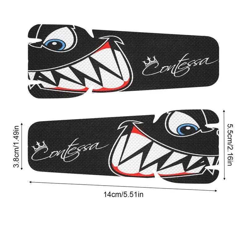 Bicycle Handlebar Protection Sticker Anti-scratch PVC Sticker MTB Mountain Bike Care Car Sticker Frame Protective Film