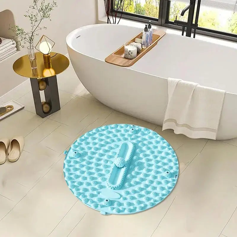 Pressure Point Foot Mat Relaxing Feet Pressure Point Pad Foldable Particle Foot Massager Mat Foot Pressure Point Pad Mat For