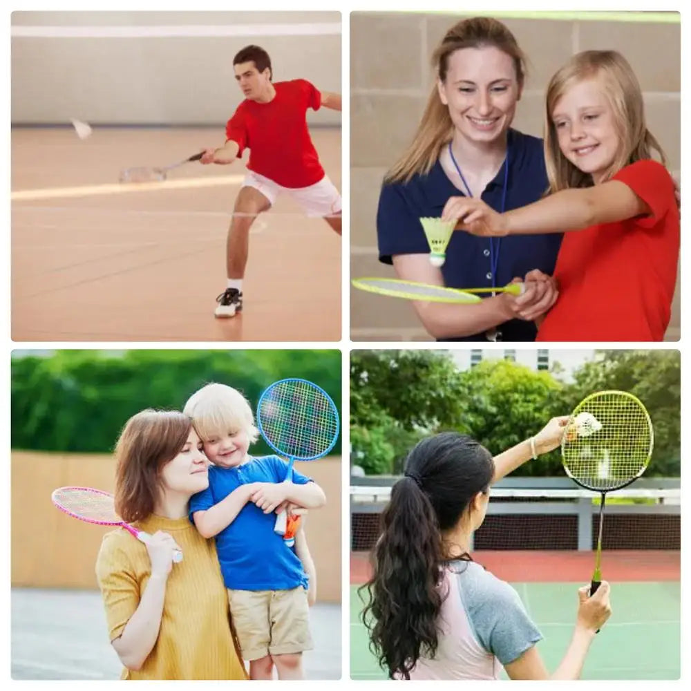 Automatic Rebound Badminton Trainer Badminton Single-Player Rebound Trainer Self Study Badminton Trainer Set Automatic