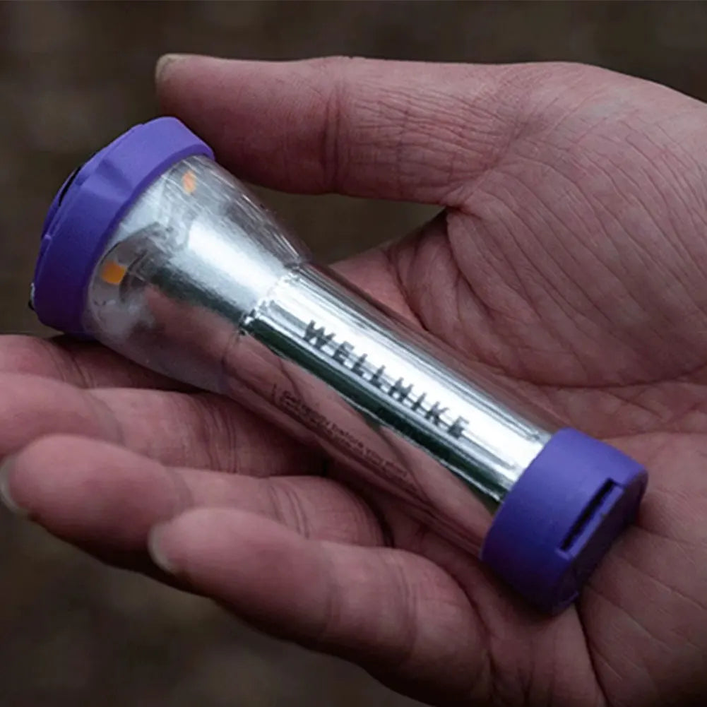 WELLHIKE LED Portable Tent Lamp with Magnetic Base Handheld Emergency Light USB Charging Flashlight for Outdoor Camp Hike Gadget