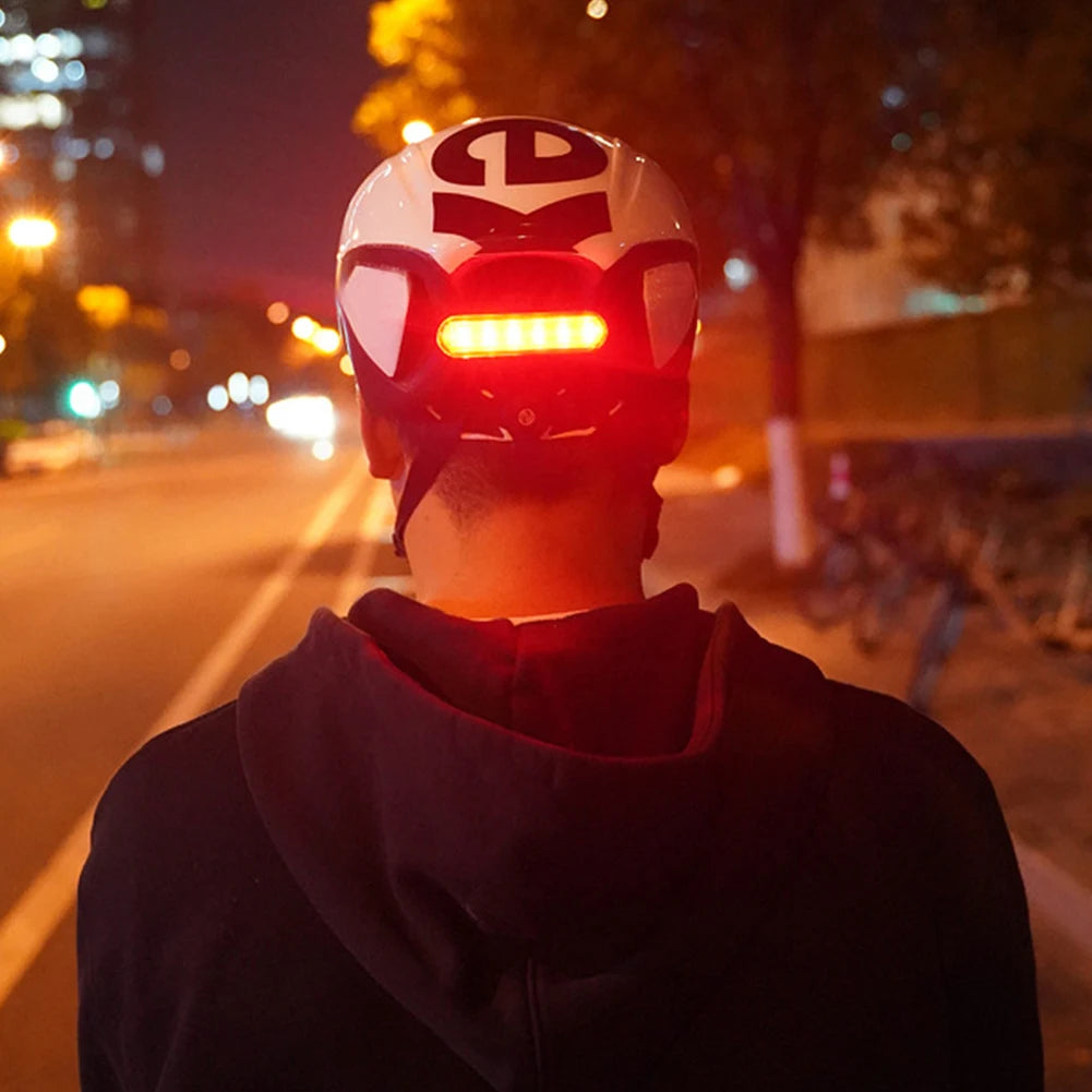 High Brightness Bike Rear Lamp USB Charging Bike Rear Night Light Brake Sensing Cycling Safety Warning Light for Bike Seat Post