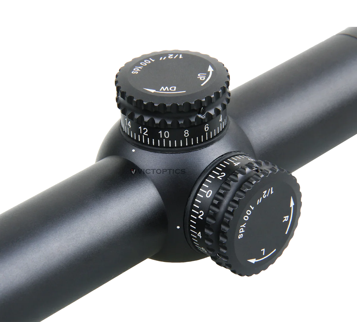 VictOptics 1-4x20 SFP Riflescope | Mil & Ranging Reticle | Fully Multi Coated | 25.4MM 1