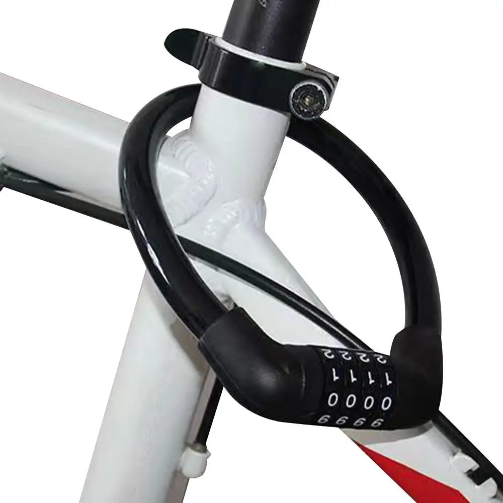 Anti-Theft Bicycle Combination Lock Combination Bikes Lock 4 Digit Heavy Duty Keyless Bicycles Lock For Electric Scooter Bikes