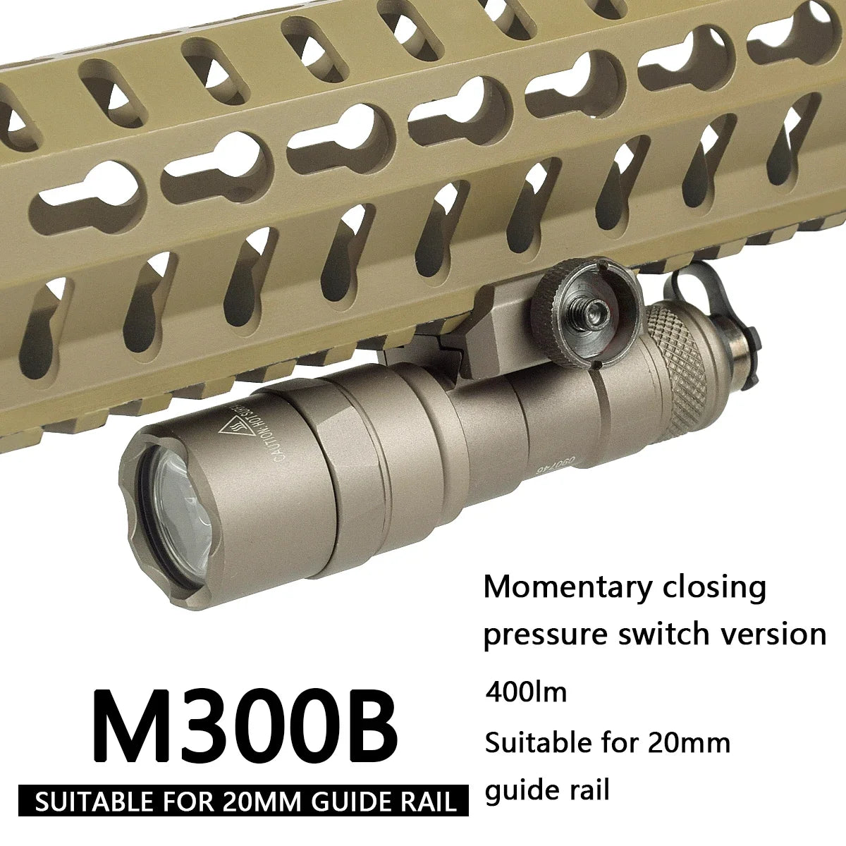 Tactical Surefire M300 M600 X300 Weapon Gun Light Remote Pressure Switch LED Flashlight Torch Airsoft AR15 Hunting Rifle Lantern